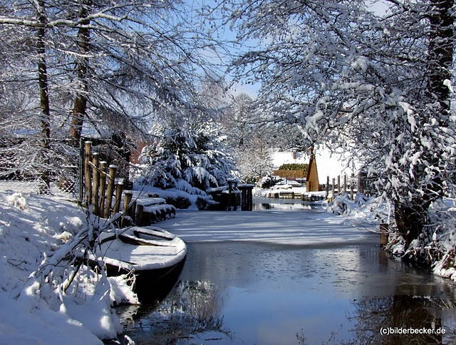 Wintermärchen Spreewald