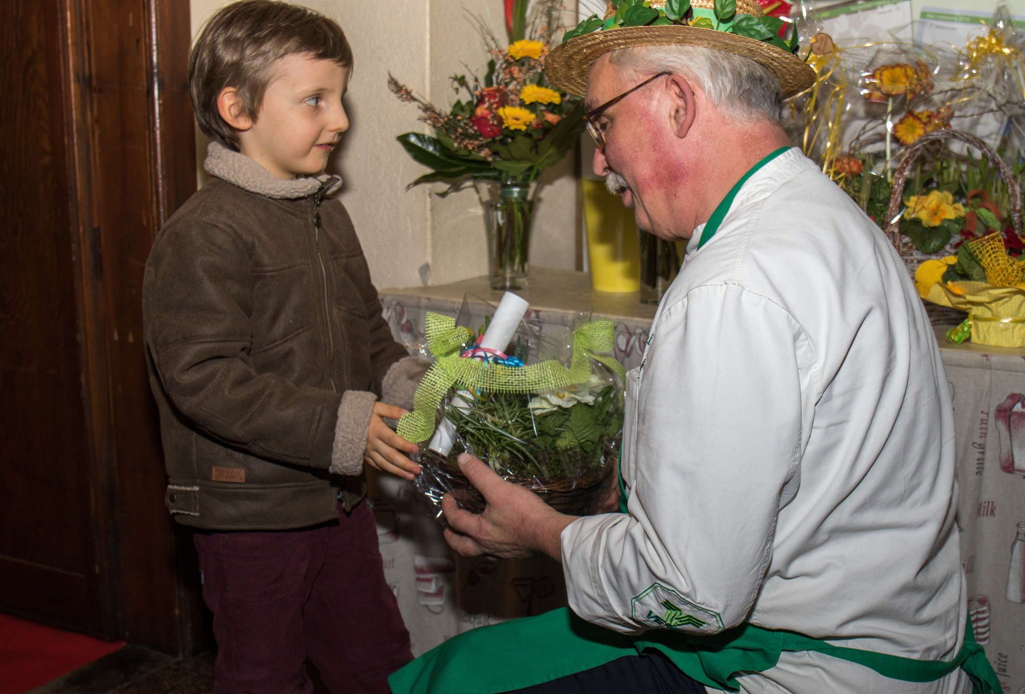 Unser jüngster Gratulant zum 30igsten Jubiläum