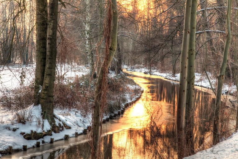 Kommt der Winter im Spreewald 2018 ?