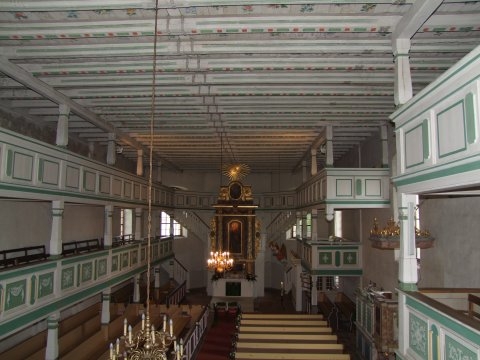 Kirche zu Werben -1 Radlerkirche im Spreewald