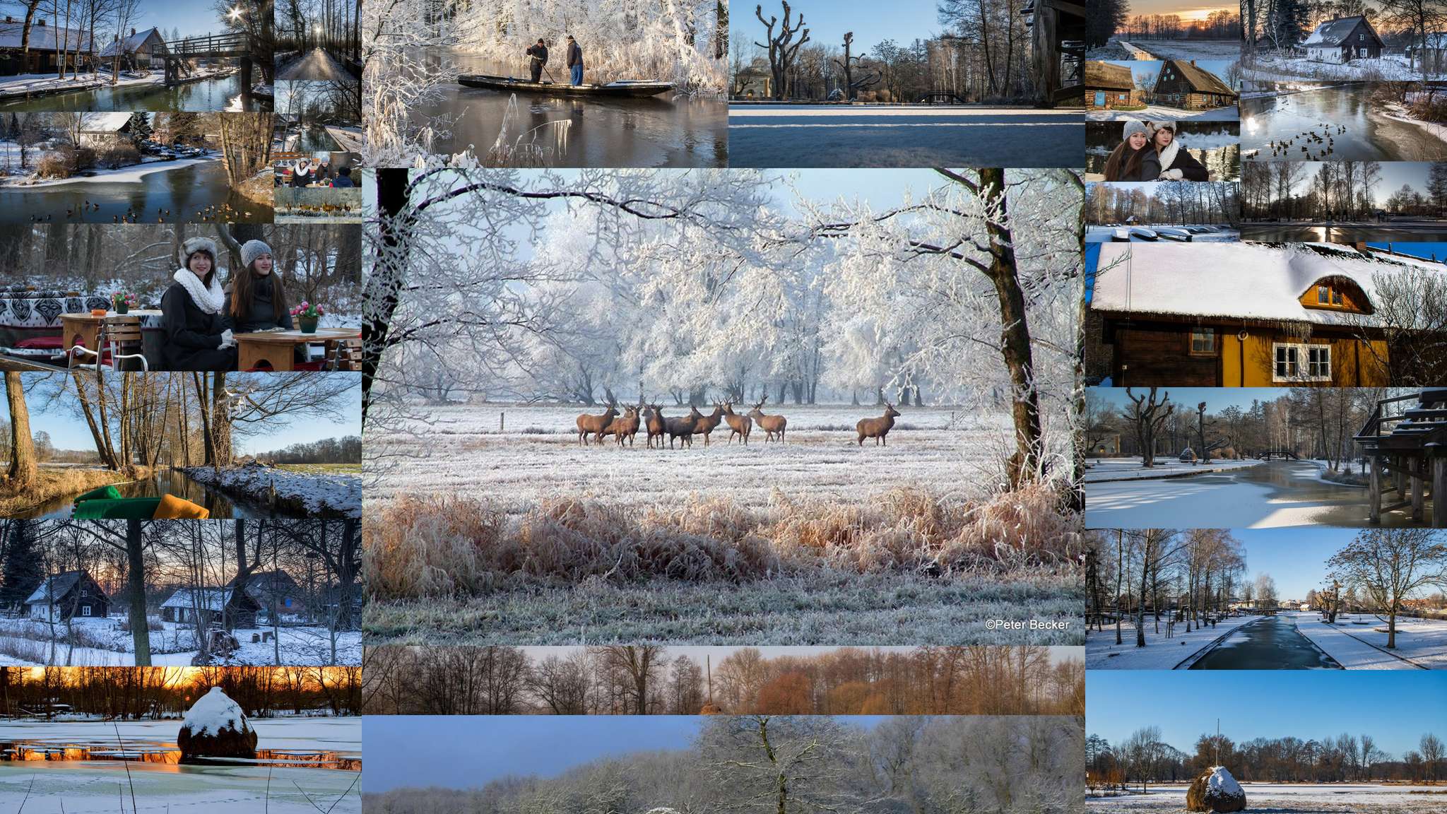 Entdecke Winter im Spreewald