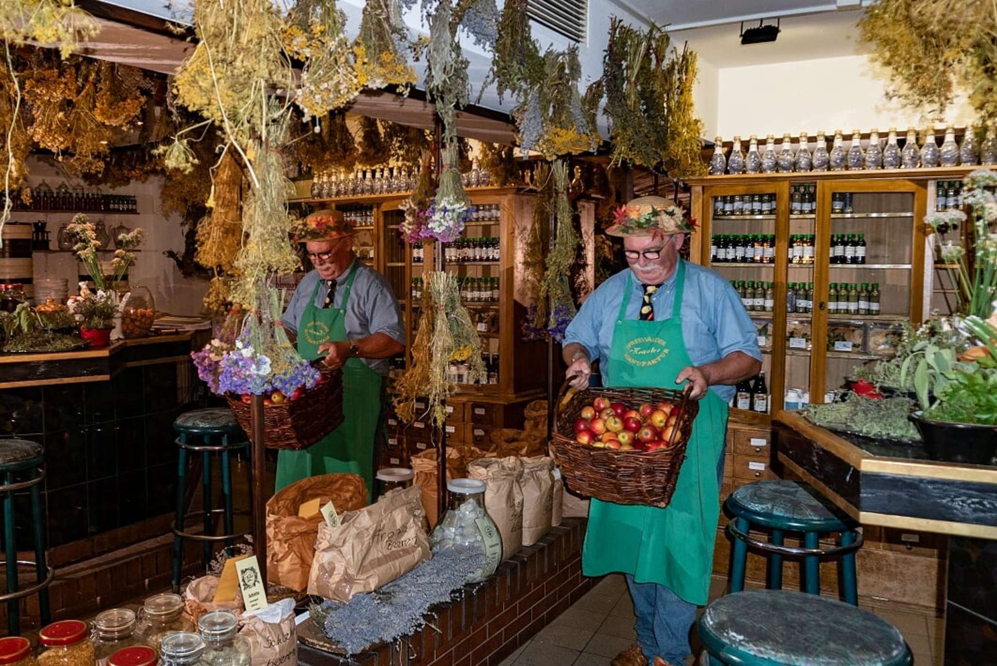 Äpfel im Unkrautladen