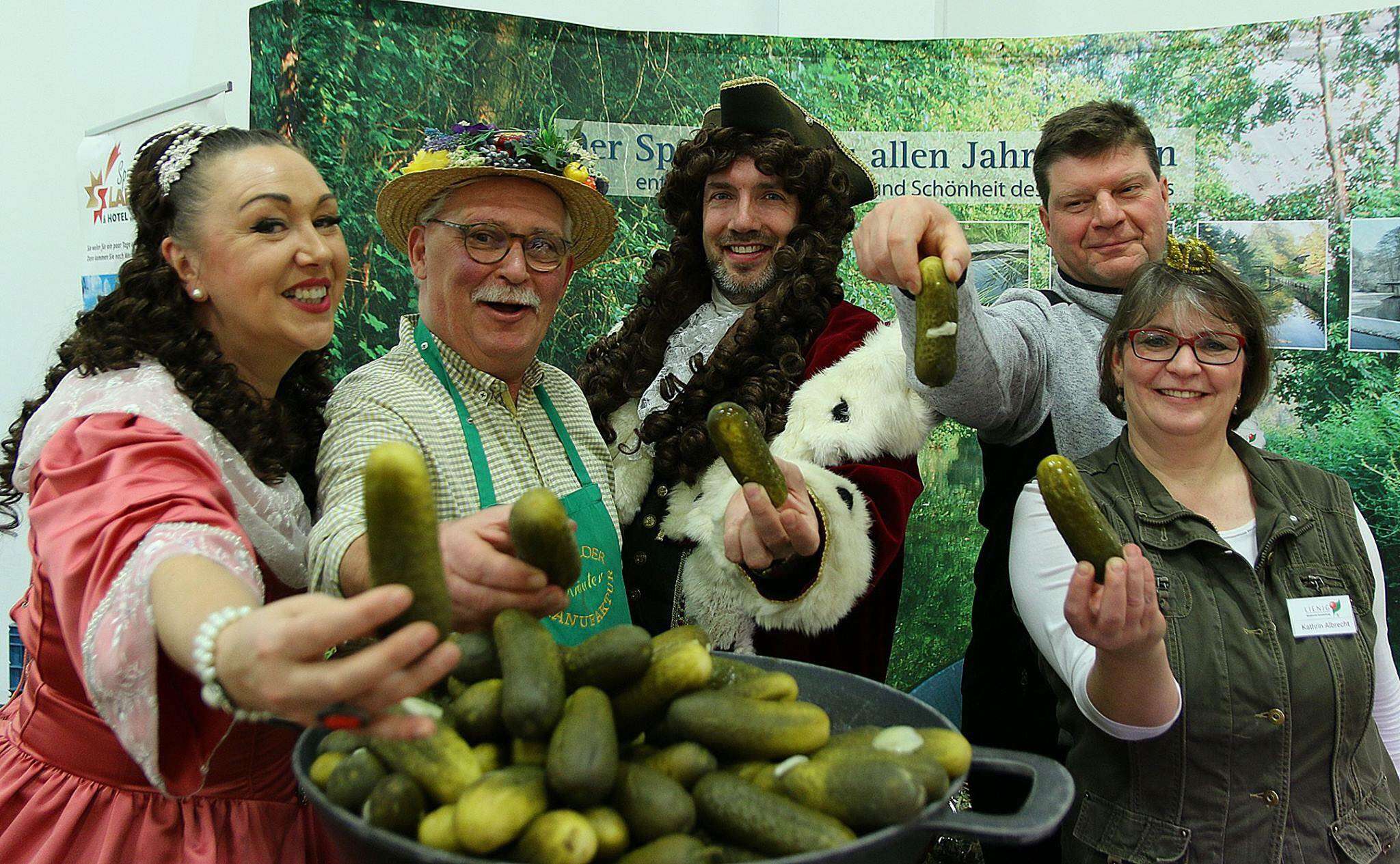 Spreewaldgurke erobert Grüne Woche