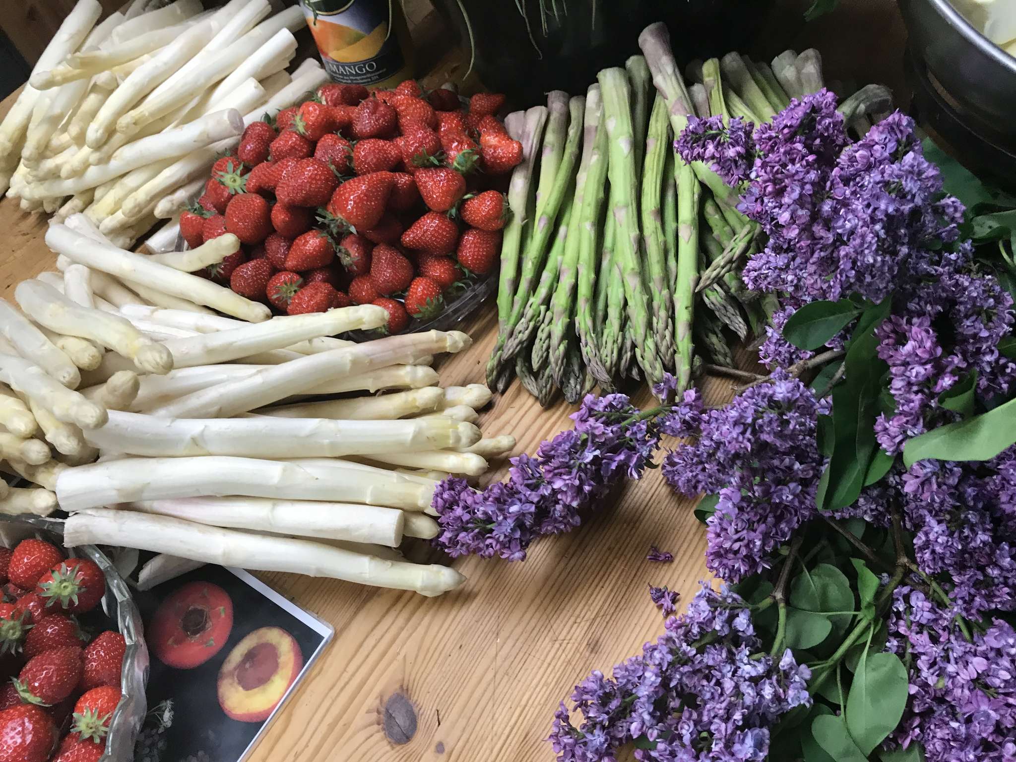 Spreewald deckt den Tisch Stangenweise Glück!