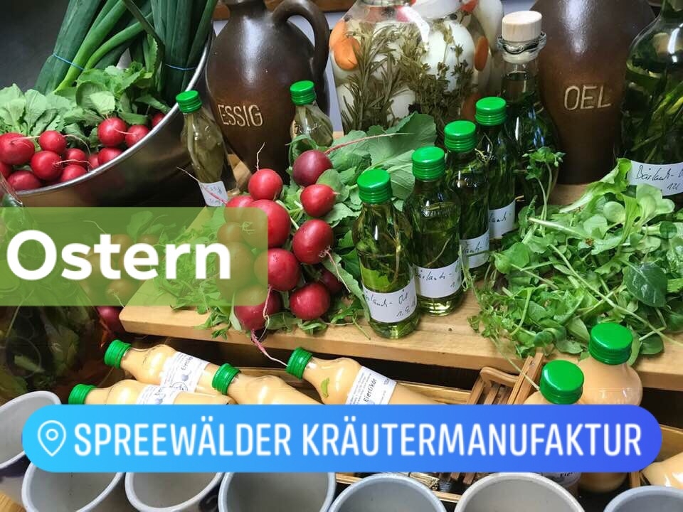 Bärlauchwerkstätten zu Ostern im Spreewald