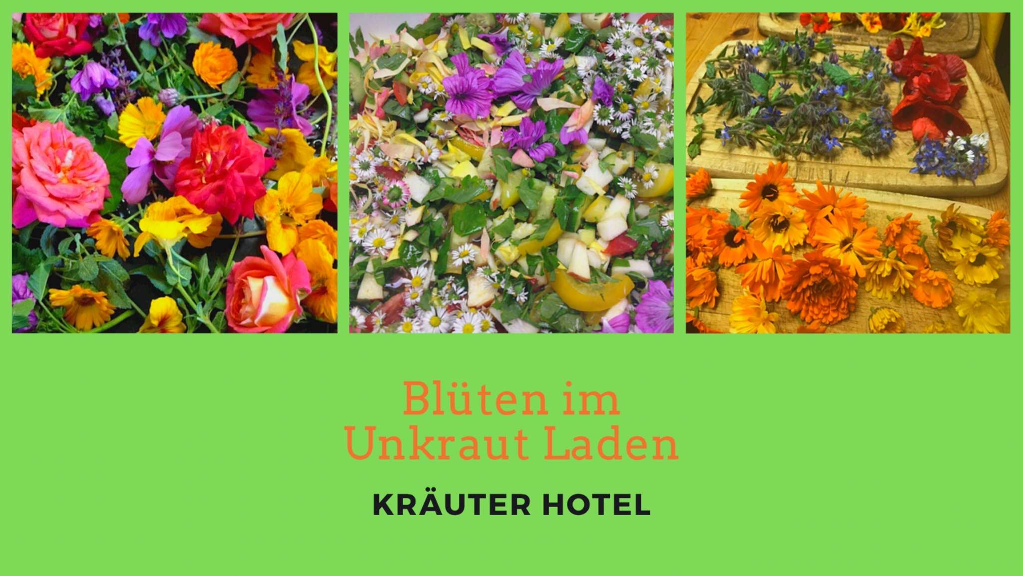 Kulinarische Tradition - Essbare Blüten