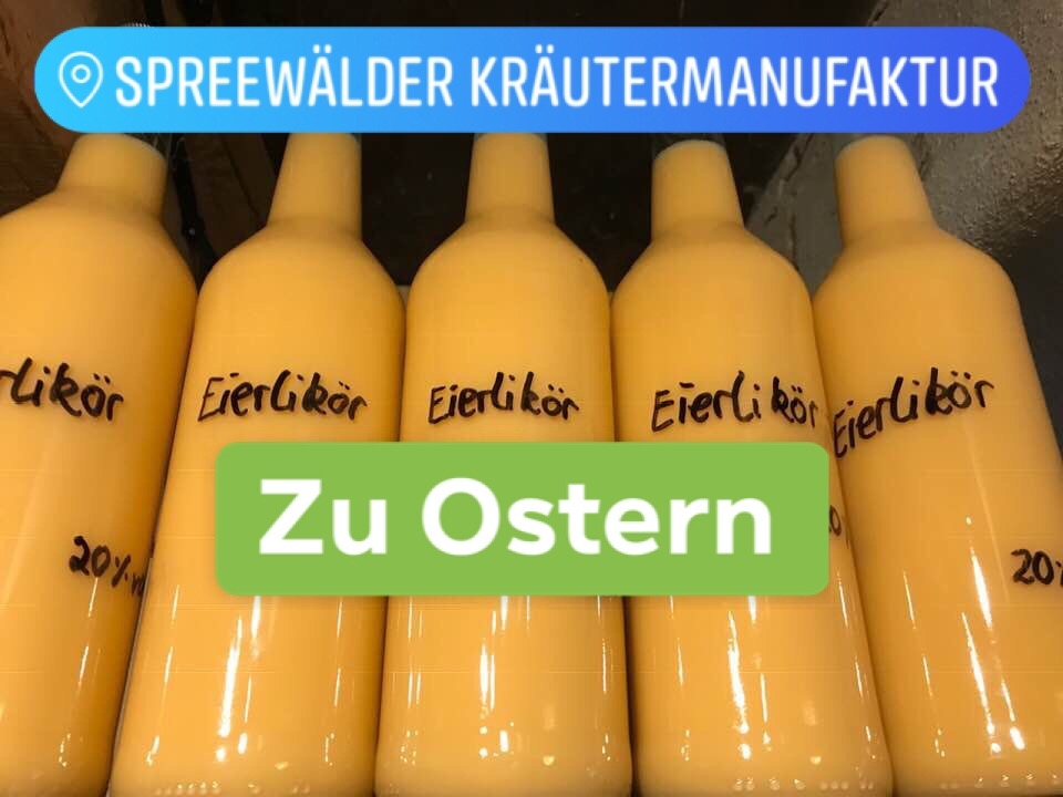 Eierlikör im Spreewald - Prost